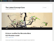 Tablet Screenshot of conceptcars.aussieblogs.com.au